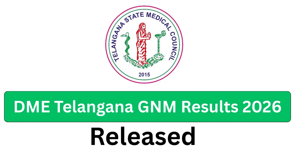 DME Telangana GNM Results 2026