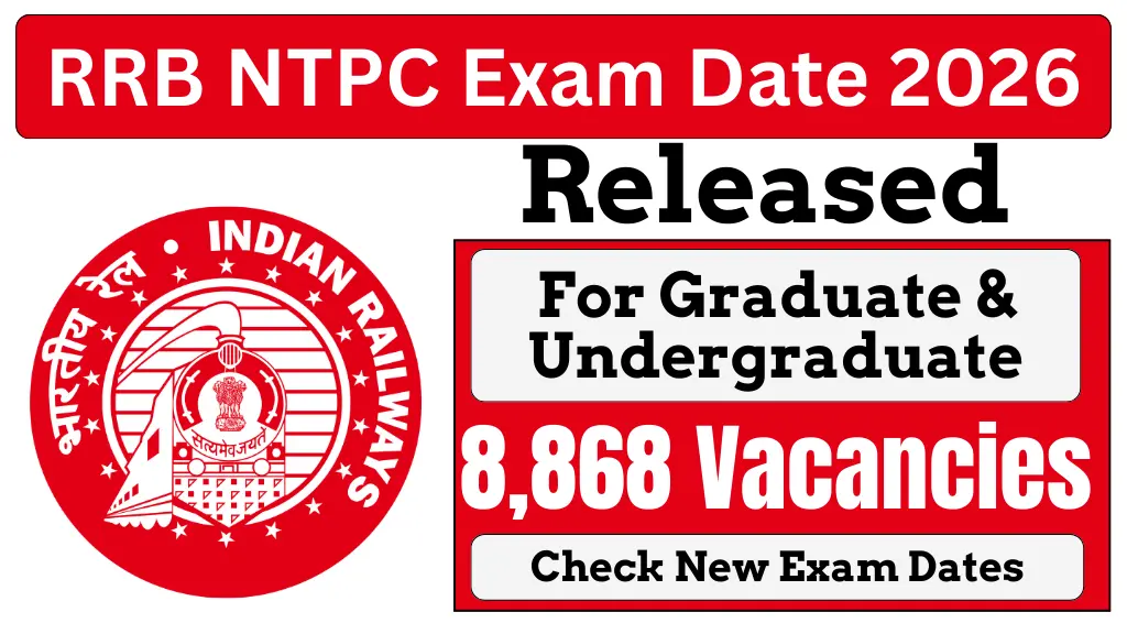 RRB NTPC Exam Date 2026
